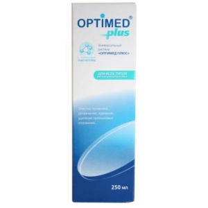Оптимед плюс раствор дл\ линз 250мл универсальный  [optimed plus]