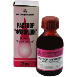 Фукорцин раствор для наружного применения  25мл