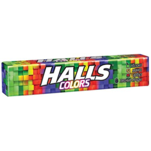 Холлс колор леденцы 33г №9 ассорти