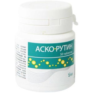 Аскорутин эко таблетки №50 (бад)