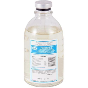 Гемодез-н раствор для инфузий 400мл №1