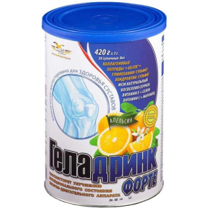 Геладринк форте порошок 420г апельсин бад