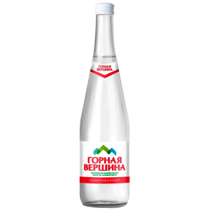 Горная вершина вода питьевая 0,5л газированная