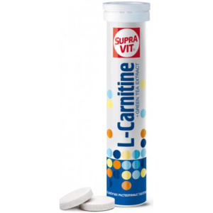 Суправит l-карнитин таблетки шипучие №20 плюс экстр. зеленого чая