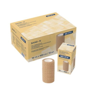 Неофикс банд-н бинт медицинский эластичный №1 н/стер н/ткан 10смх4,5м