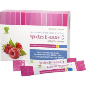 Арнебия витамин с порошок для приготовления напитка 5г №20 вкус малины бад