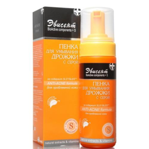 Эвисент пенка для умывания 160мл дрожжи + сера анти-акне
