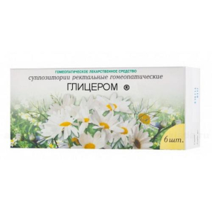 Глицером суппозитории ректальные гомеопатические №6