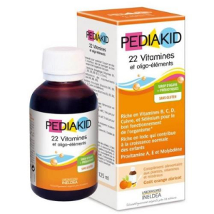 Унитекс педиакид 22 витамина и олиго элементы раствор для приема внутрь 125мл