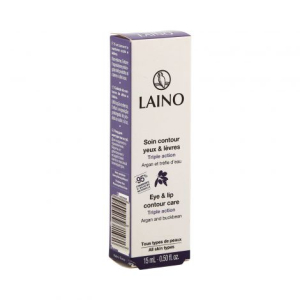 Лэно уход д/контура глаз и губ арган.масло 15мл. [laino]