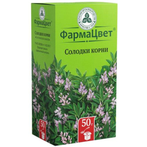 Солодки корни сырье растительное измельченное 50г