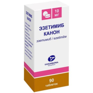 Эзетимиб канон таблетки 10мг №90