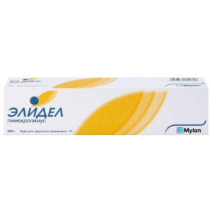 Элидел крем для наружного применения 1% 100г
