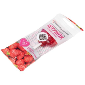 Сердце континента петушок леденц карамель 17г вит с+цинк клубника