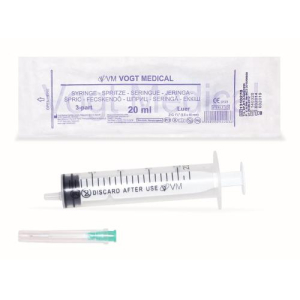 Шприц вогт медикал луер слип 20мл. 21g 0,8х40мм №1 [vogt]