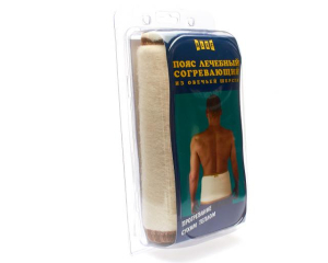 Алеф пояс согревающий из овечьей шерсти р.L