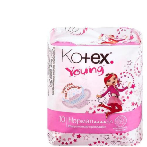 Котекс прокладки янг ультра нормал №10 [kotex]