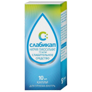 Слабикап капли для приема внутрь 7.5мг/мл 10мл 