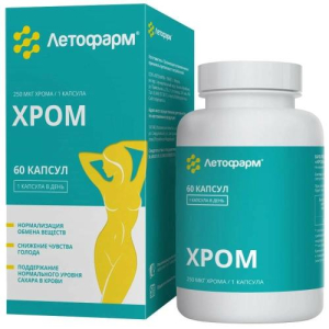 Летофарм хром капсулы 260мг №60 бад