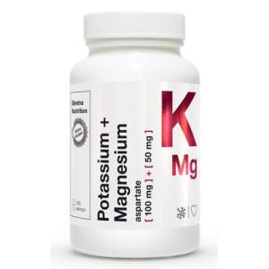 Элентра нутришн калий + магний аспартат капсулы 955мг №120