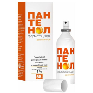 Пантенол фармстандарт пена для наружного применения 5% 58г