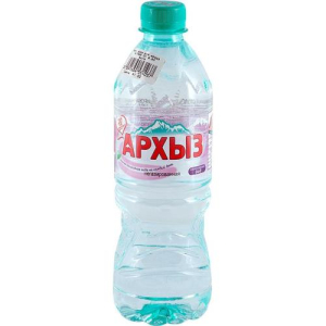Архыз вода 0,5л. прир. минер. н/газ. пэт.