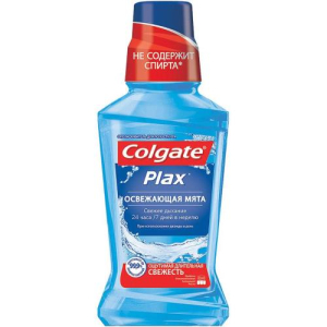 Колгейт плакс ополаскиватель для полости рта 250мл освеж мята