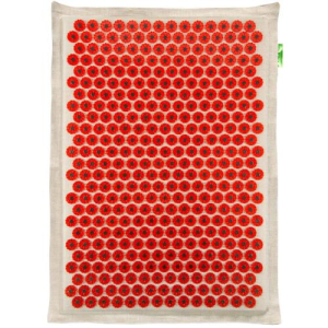 Тибетский аппликатор массажер медицинский магнитный на мягкой подложке 41х60 см/красный