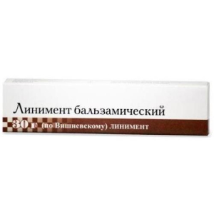 Линимент бальзамический (по вишневскому) линимент для наружного применения 30г