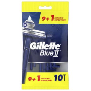Жиллет блю-2 станок бритвенный №9+1 одноразовый муж.  [gillette blue2]