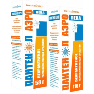 Пантенол аэро пена для наружного применения 5% 116г