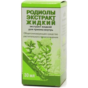 Родиолы экстракт для приема внутрь [жидкий] 30мл