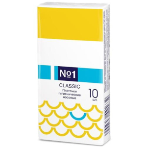 Белла платочки носовые №10 2-х слойн классик