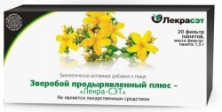 Лекрасэт фиточай 1,5г №20 зверобой продырявл. плюс (бад)