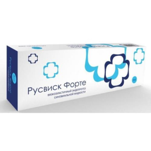 Русвиск форте эндопротез синовальной жидкости шприц 2,2% 3мл