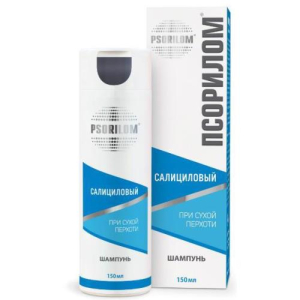 Псорилом шампунь для волос 150мл салициловый при сухой перхоти
