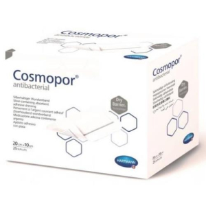 Космопор антибактериал повязка самоклеящаяся стерильная  №25 20смх10см серебро