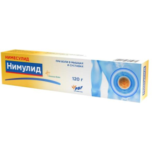 Нимулид гель для наружного применения 1% 120г
