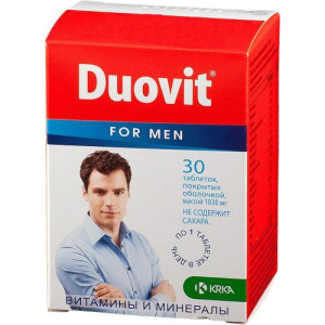 Дуовит таблетки №30 д/мужчин