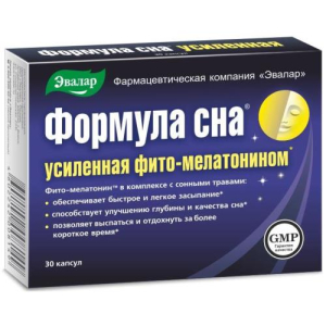 Эвалар формула сна капсулы №30 усиленная формула бад