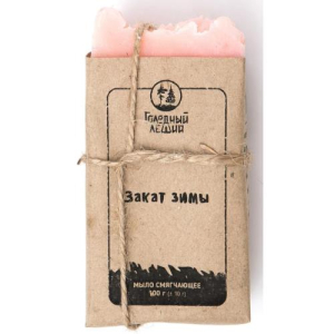 Голодный леший мыло 100г закат зимы