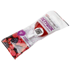 Сердце континента петушок леденц карамель 17г вит с+цинк малина и ежевика