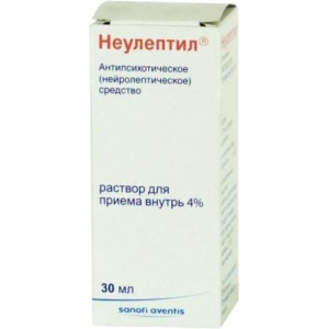Неулептил раствор для приема внутрь 4% 30мл в комплекте с капельницей