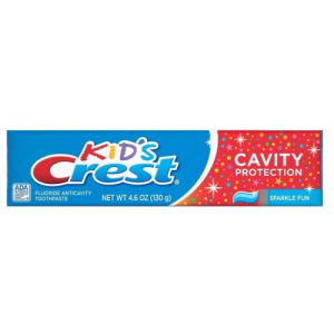 Крест зубная паста 130г kids caviti protection