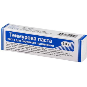 Теймурова паста для наружного применения 30г