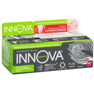 Иннова сенситив зубная паста 75мл интенсив. восстан. эмали
