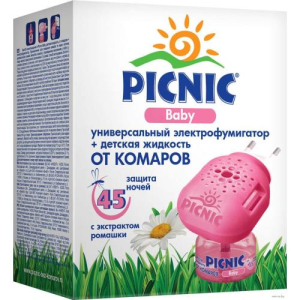Пикник беби жидкость д/фумигатора 45 ночей