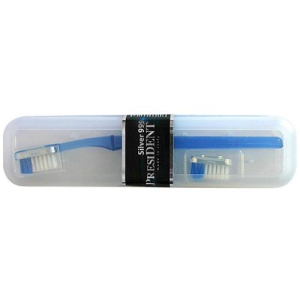 Президент зубная щетка серебро средняя /арт 1012/