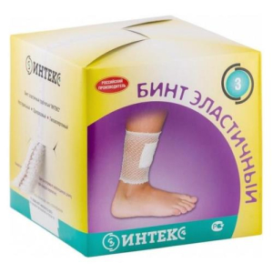 Интекс бинт эластичный трубчатый 3м №3