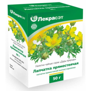 Дары природы лапчатка прямостояч. (колган) 50г. чайн. напиток /лекра-сэт/